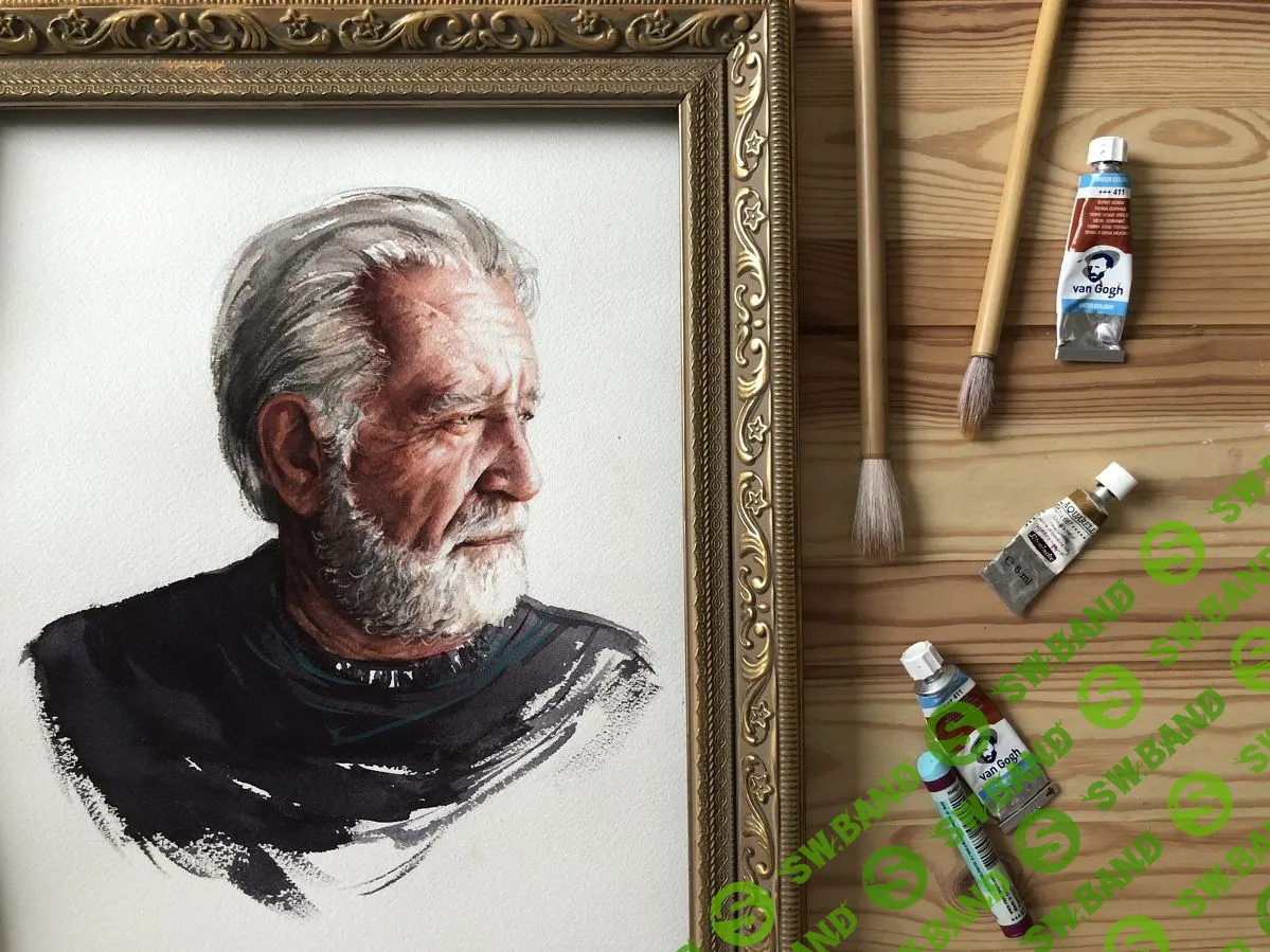 [Полина Арутюнова] Акварельные лица (2019)