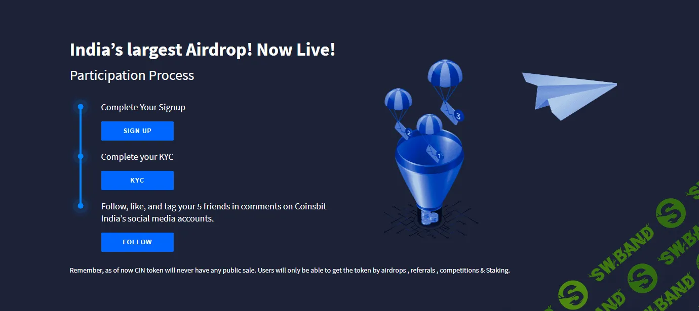 Получаем 200$ за регистрация на известной бирже COINSBIT