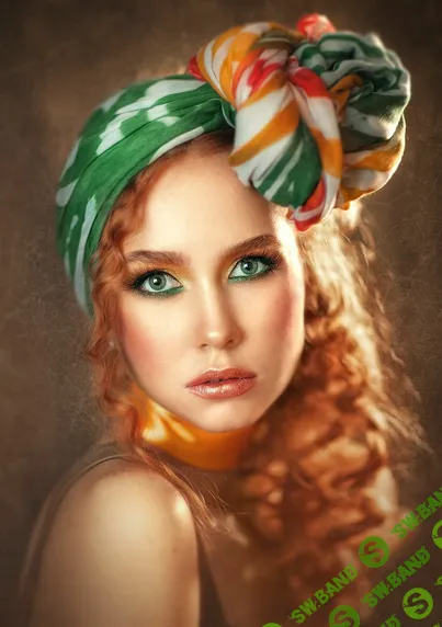 Портреты в цвете. Модуль 3 (сухая кисть) [Наталья Коневец]