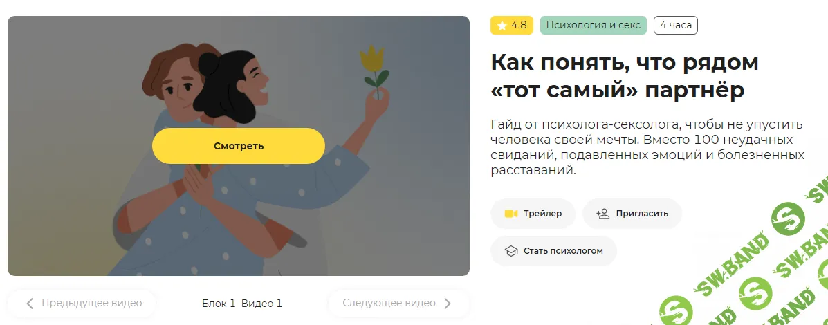 [Правое полушарие интроверта] Как понять, что рядом «тот самый» партнёр (2024)