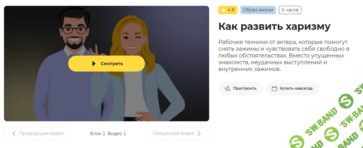 [Правое полушарие интроверта] Как развить харизму (2023)