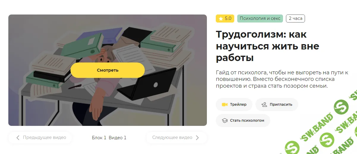[Правое полушарие интроверта] Трудоголизм - как не чувствовать вину за отдых (2024)