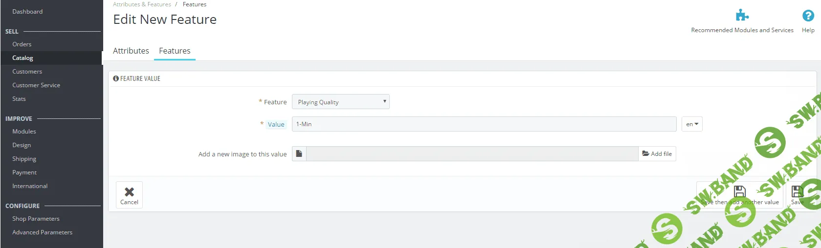 [PrestaShop] Feature value with image