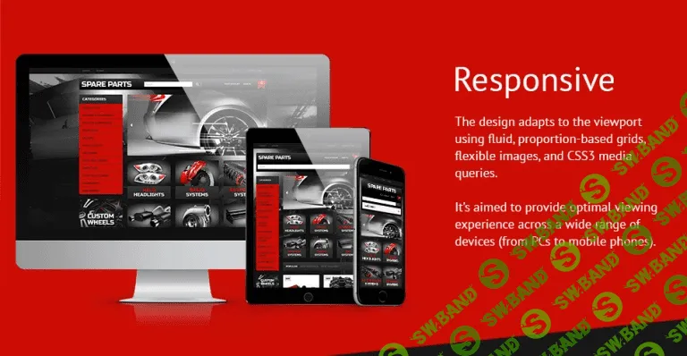 [PrestaShop] шаблон Каталог автозапчастей