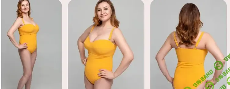 [Pro Шитье] Слитный купальник на бескаркасной базе и чашкой из поролона (2025)