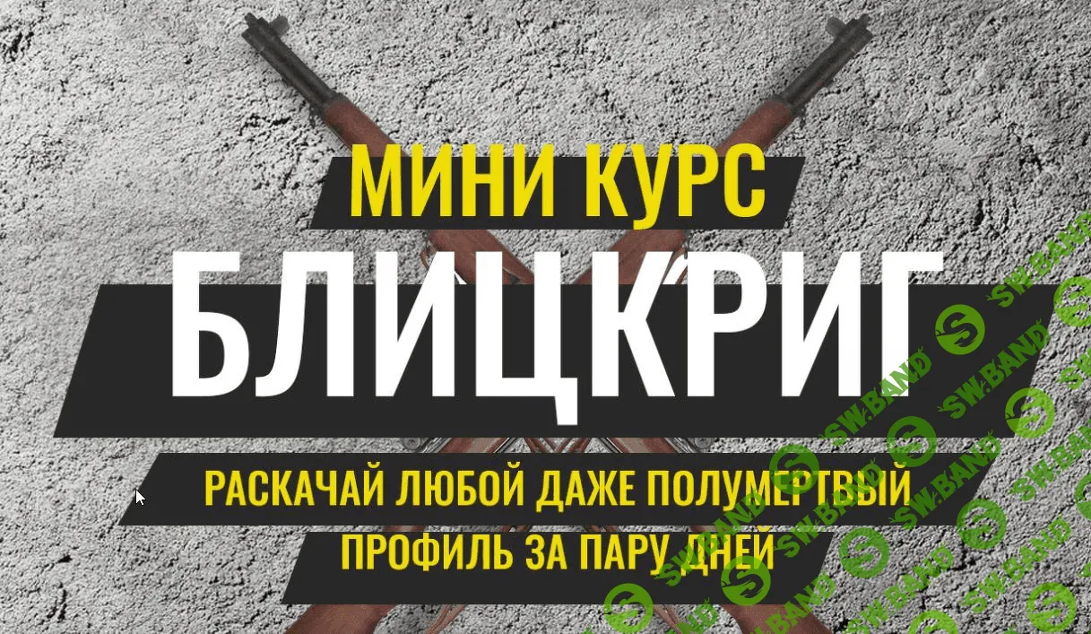 [Pro SMM] Мини-курс «Блицкриг» (2020)