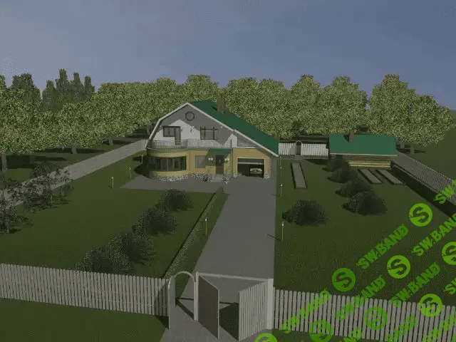 Проект дома 11,4х14,4