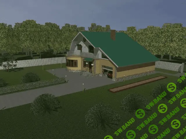 Проект дома 11,4х14,4