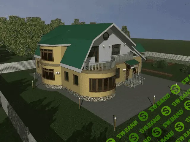 Проект дома 11,4х14,4