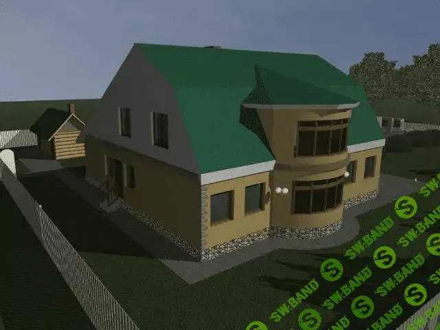 Проект дома 11,4х14,4