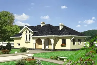 Проект дома Magnolia 16,7 м х 12,2 м 2 этажа