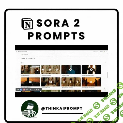 [Prompt Guy] Кинематографичные AI-видео с первого раза. Prompt Pack для Veo 3 и Sora (2025)