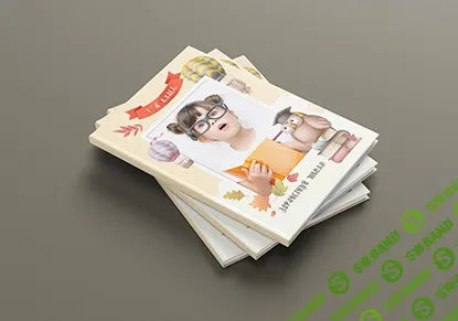 [PSD] Шаблон фотокниги "Owl" [mironova.studio]