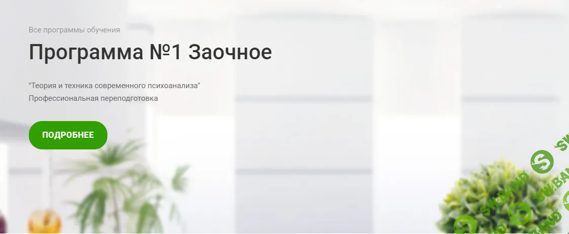 [Psichosomatic] Теория и техника современного психоанализа. 3 триместр (2024)