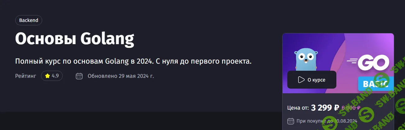[Purpleschool] Основы Go (2024)