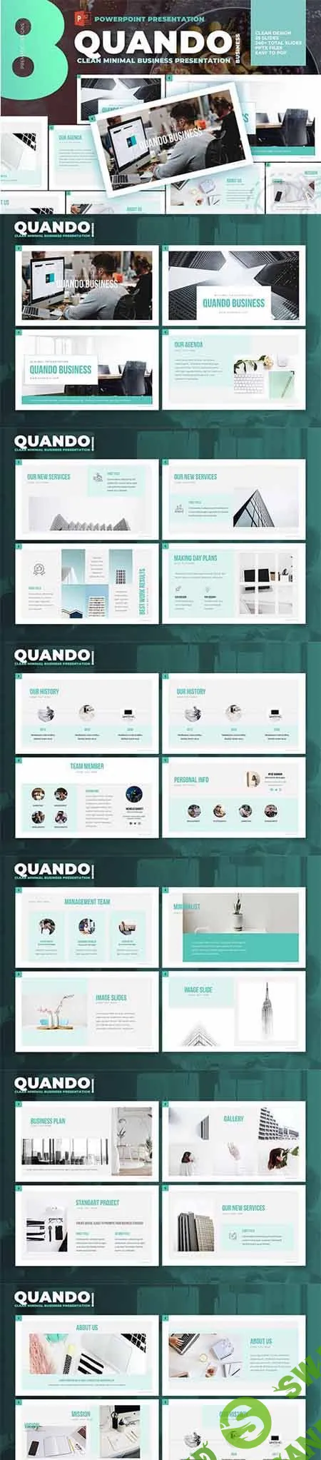 Quando - Clean and Minimal Presentation Template