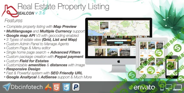 Realcon Real Estate Property Listing V3.7.0