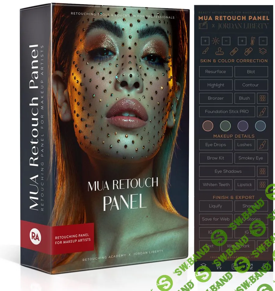 [Retouching Academy Lab] MUA Retouch Panel for Photoshop CC 2020