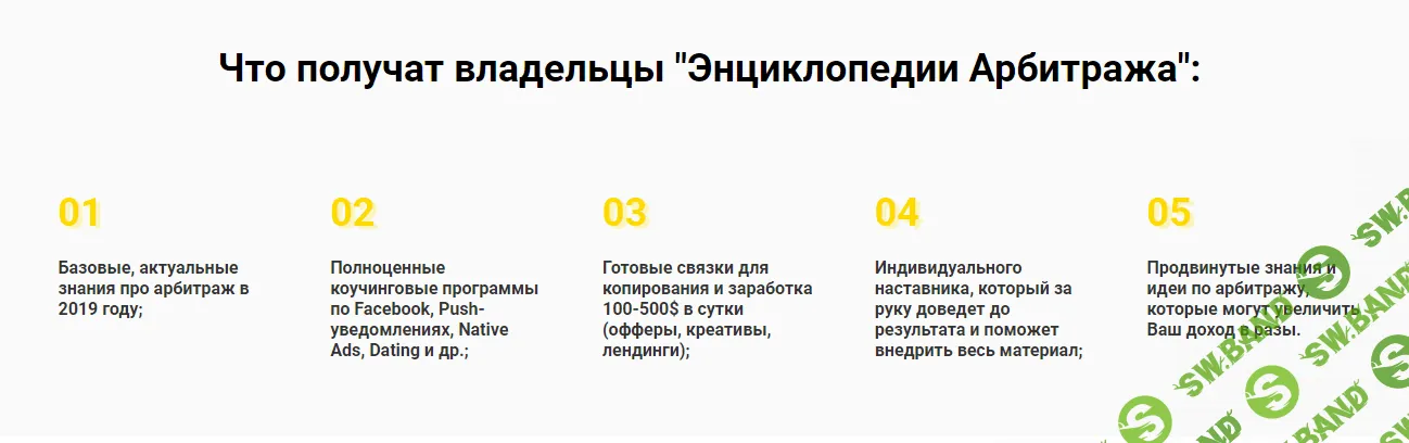 [RichAdvert] Энциклопедия Арбитража: Лучшие схемы арбитража трафика по модели "Скопируй-Вставь-Заработай" (2019)