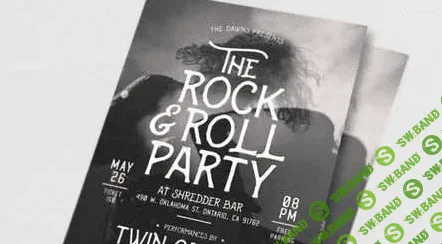 Rock & Roll Music Flyer