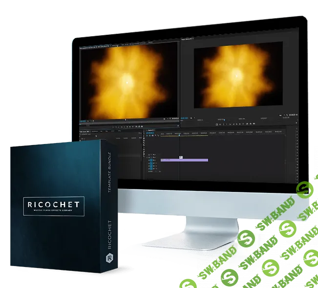 [RocketStock] Ricochet - 450+ Muzzle Flash & Gun Smoke Effects