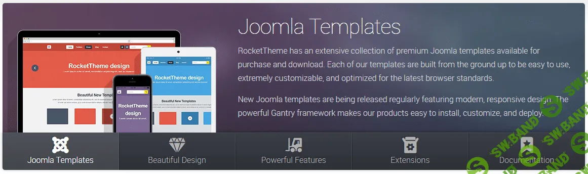 [rockettheme] Премиум шаблоны RocketTheme для Joomla (2019)
