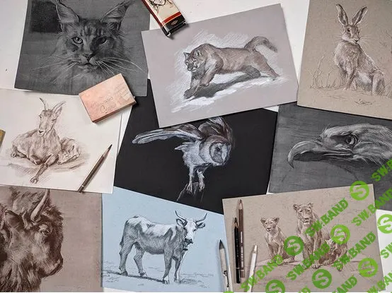 [Роман Круглов] Анималистика в графике (2021)