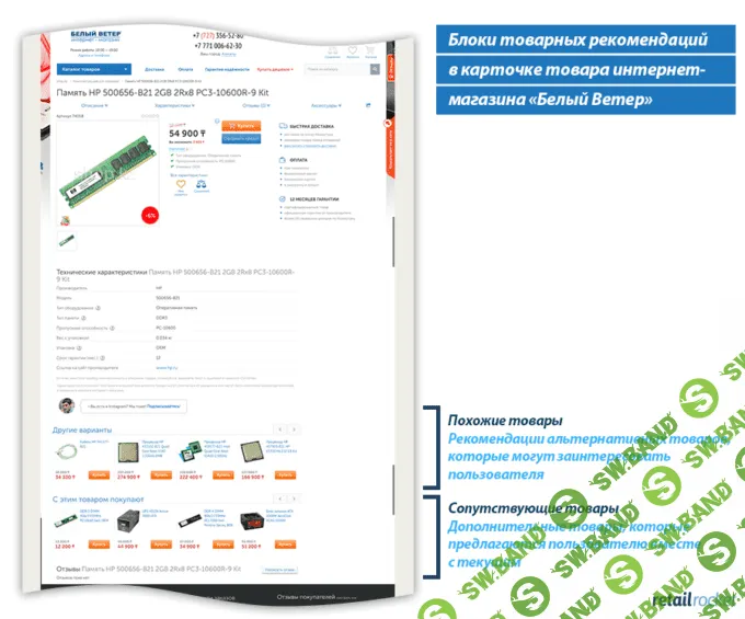 Рост выручки до 27%: кейс персонализации казахстанского интернет-магазина «Белый Ветер»