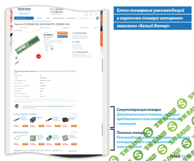 Рост выручки до 27%: кейс персонализации казахстанского интернет-магазина «Белый Ветер»