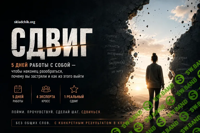 СДВИГ. 5 дней работы с собой — чтобы наконец разобраться, почему вы застряли и как из этого выйти [Борис Литвак, Ирина Созонова]