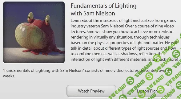 [Сэм Нильс] Основы освещения. Зеркальное отражение и рисование внесценических элементов ч.3