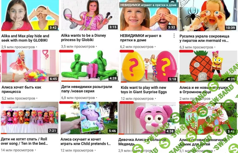 [Сергей Патин] Монтаж видео для детских YouTube-каналов (2019)