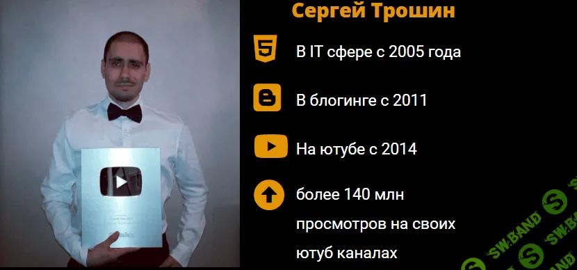 [Сергей Трошин] Доходный YouTube канал за 1 год (2020)