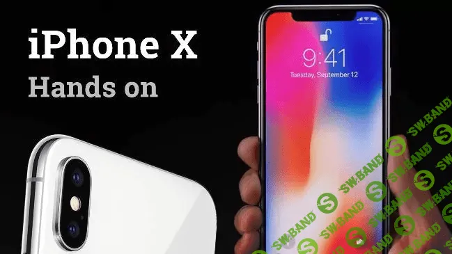 Шаблон лендинга iPhone X
