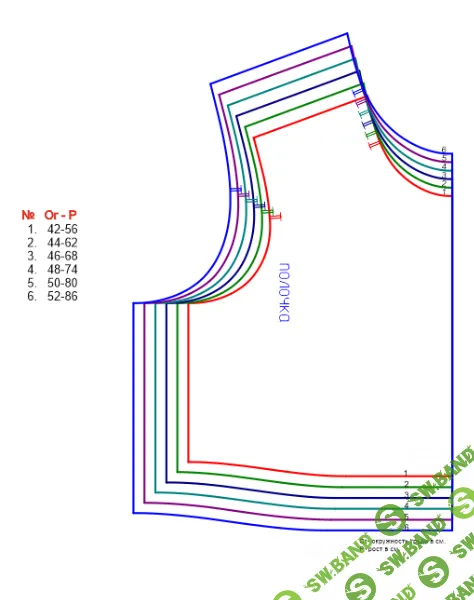 [Шитье] Базовая конструкция лифа с рукавом для детей младенческого возраста №1 [Наталья Волосатова]