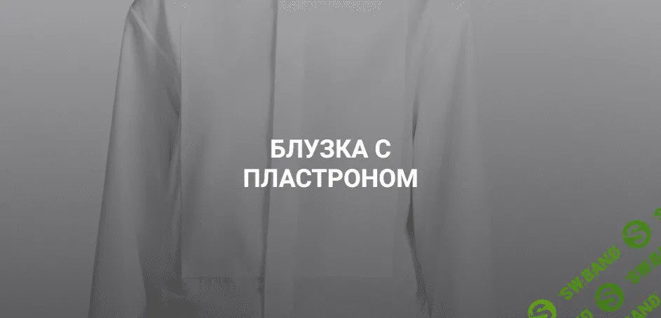 [Шитье] Блузка с пластроном [Вероника Степанова]