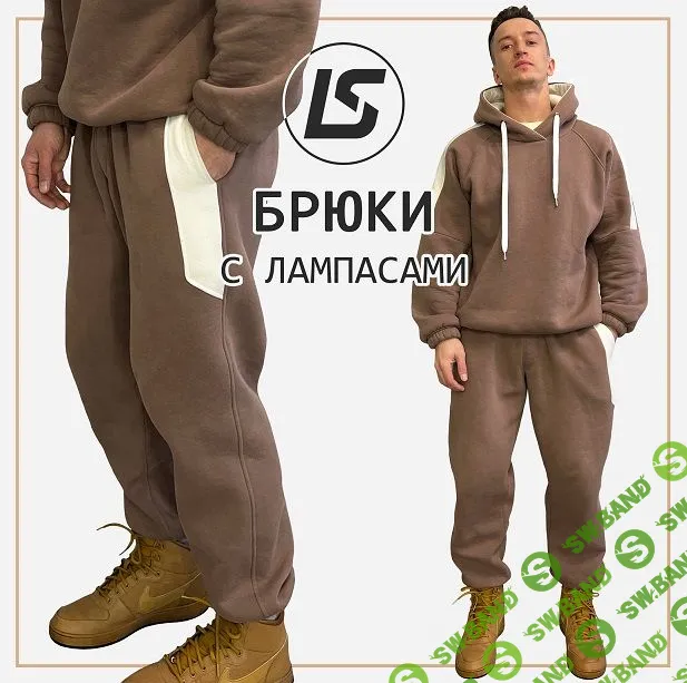 [Шитье] Брюки с лампасами. Размеры 44-62, рост 170-176 [Лена Соцкова]