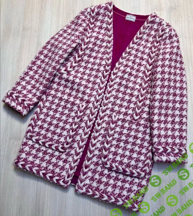 [Шитье] Кардиган с цельнокроенными косами [kkovalevska] [Katerina Kovalevska]