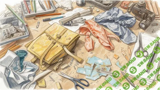 [Шитье] Меняем размеры готовой выкройки сумочных изделий [Вилена Малая]