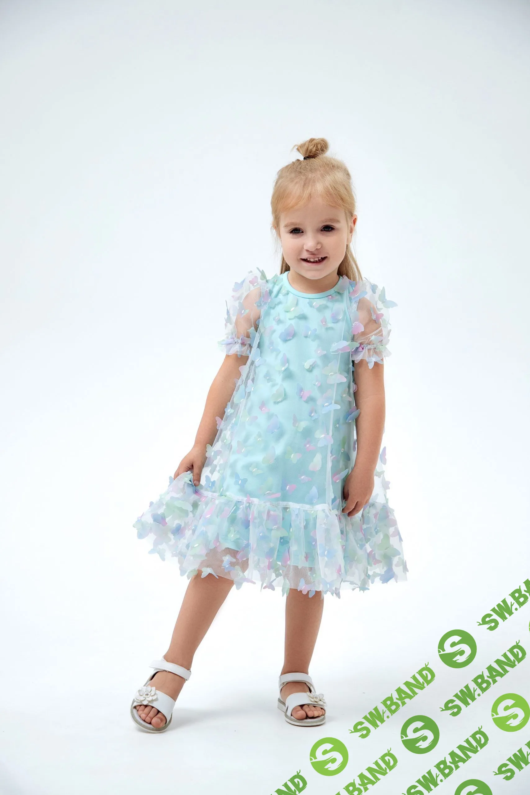 [Шитье] Платье «Бабочки» - девочки (Все размеры) [Элина Патыкова]