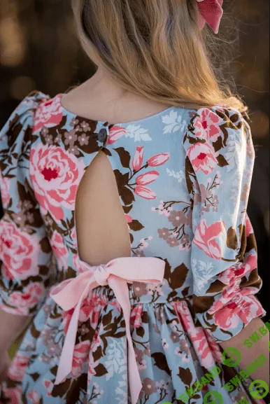 [Шитье] Платье Георгин. Выкройки для размеров от 1 до 14 лет. [Peony Patterns]