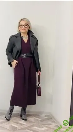 [Шитье] Платье из трикотажа "Сангрия" [Лилия Дроздова]