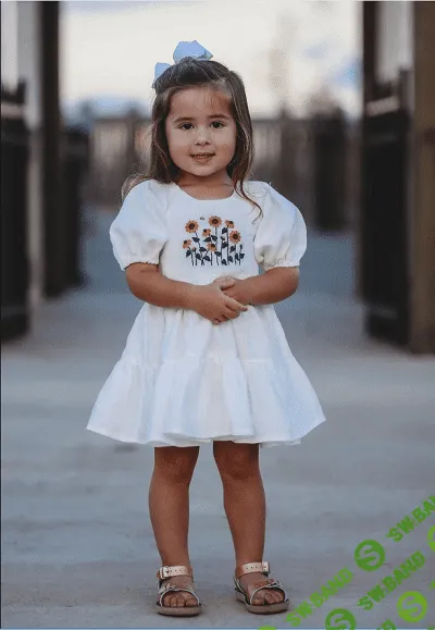 [Шитье] Платье Шалфей. Выкройки для размеров от 1 до 14 лет [Peony Patterns]