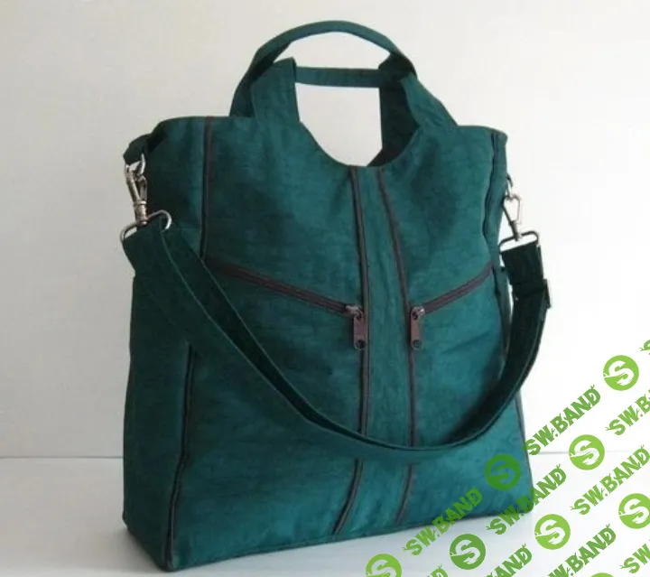 [Шитье] Сумочка с тремя наружными карманами [Сумочный Рай] [Светлана Костина]