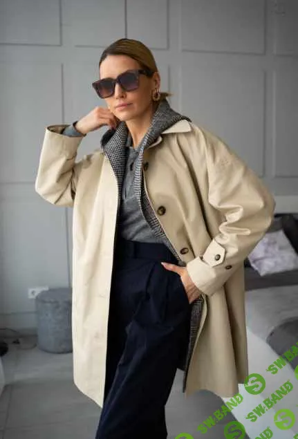 [Шитье] Тренч прямой Rachel D. Размер 42-52. Рост 162-166 [Кристина Юсупова]