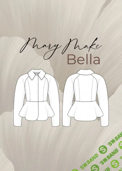 [Шитье] Жакет Bella. Размер 44-48. Рост 164-170 [marymake] [Мария Просянкина]