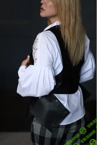 [Шитье] Жилет-трансформер из экокожи [Олеся Строганова]