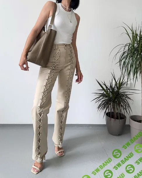 [Шитьё] Джинсы со шнуровкой [Мила Денежная]