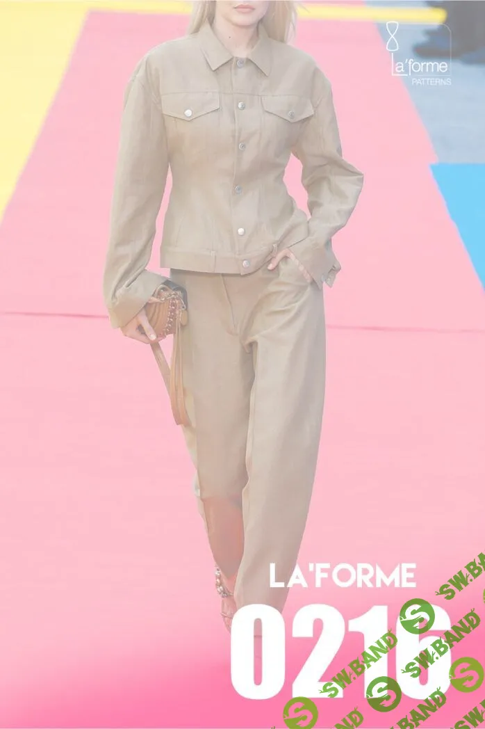 [Шитьё] Куртка 0216. Размеры 42-50, рост 164 [LaForme]