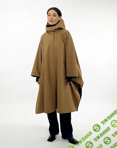 [Шитьё] Плащ, выкройка 1097, размер 38-62 Рост 164-170 [Grasser]